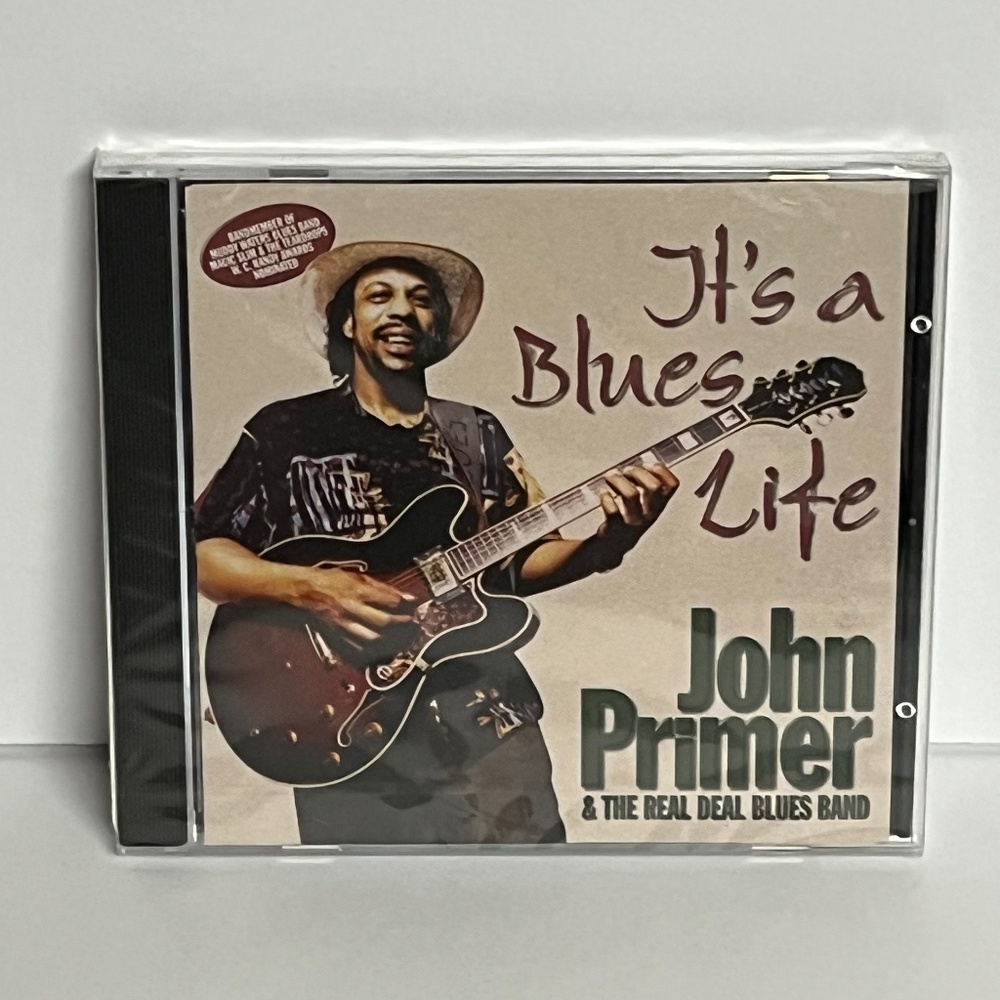 Vintage John Primer & The Real Deal Blues Band It's A Blues Life CD New Sealed